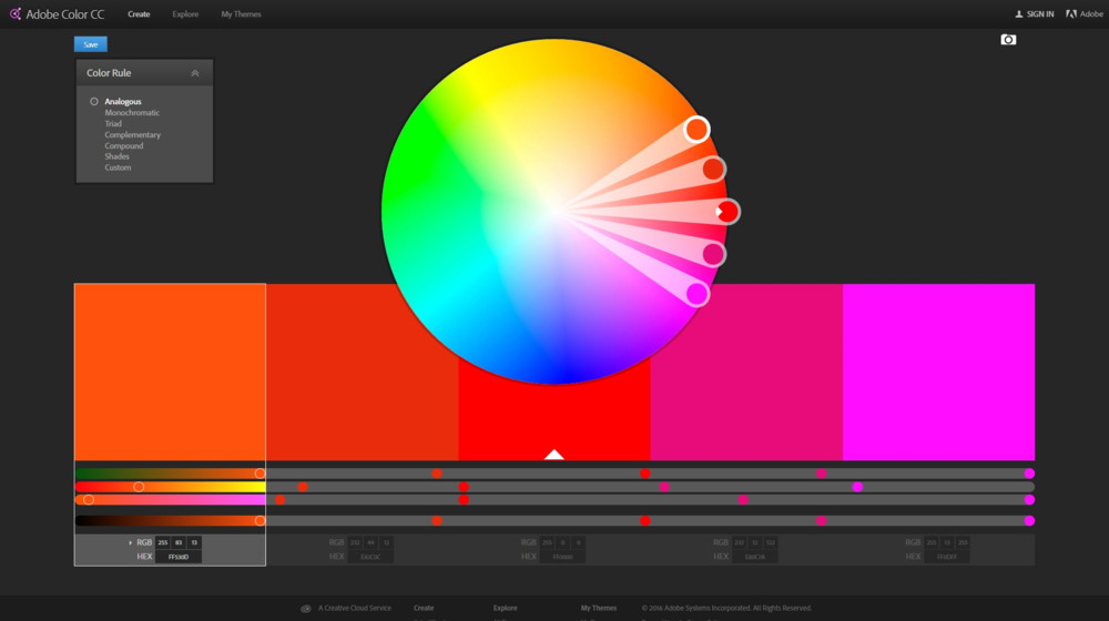 Colour Wheel