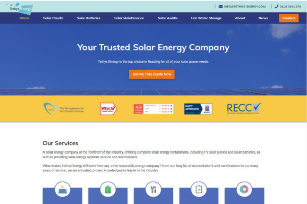 AFTER - Tethys Energy - NEW Website - Full Desktop