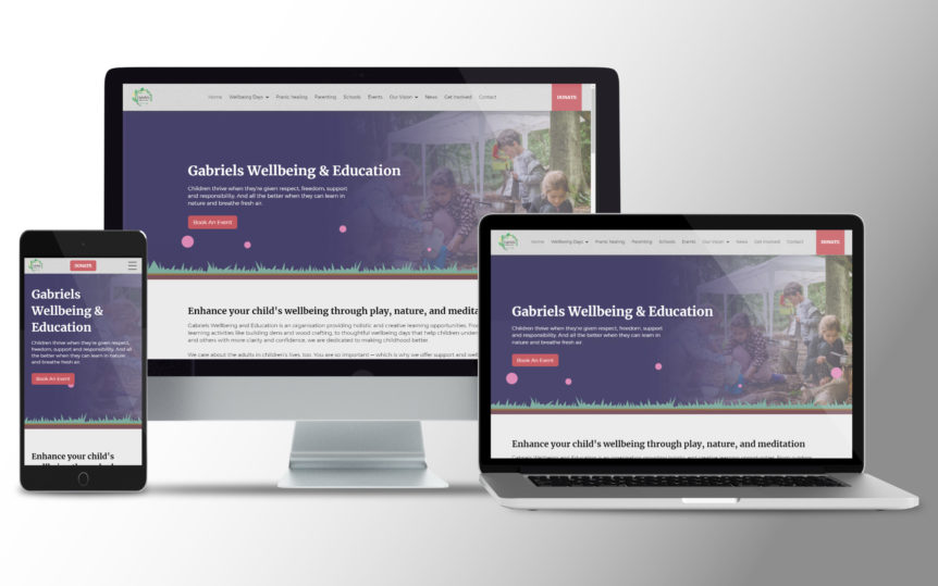 Web Design Increases Event Bookings By 329% For Gabriels Education 14