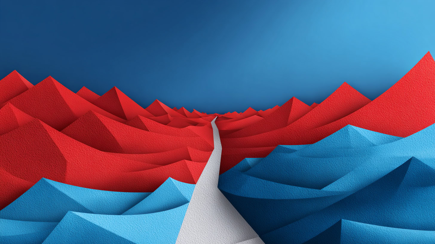 Blue ocean content strategy opportunity versus competitive red ocean markets
