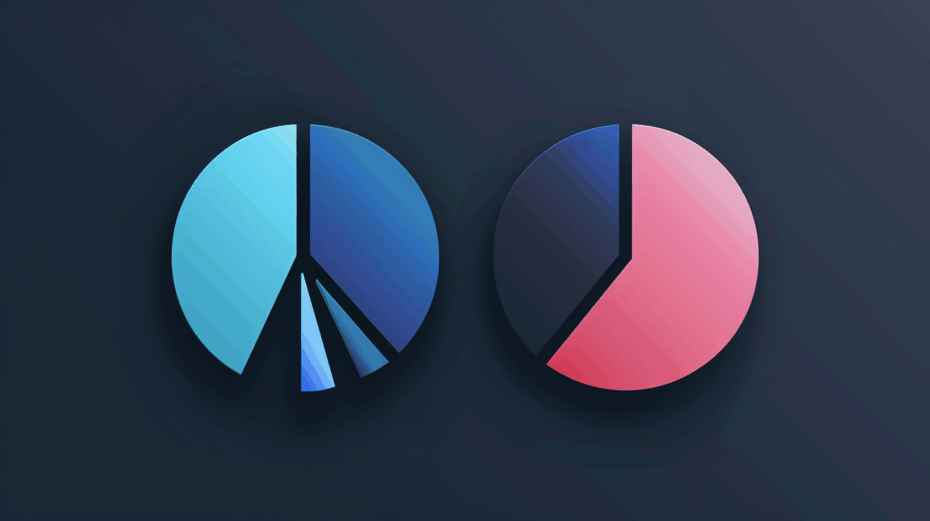 The Real AI Revolution in Events Isn't What Cvent's Selling 1 Split-screen data visualization comparing two pie charts: the left shows balanced time distribution across event tasks, while the right reveals the reality that 40-60% of event team hours are consumed by logistics and administrative busywork rather than actual event execution.