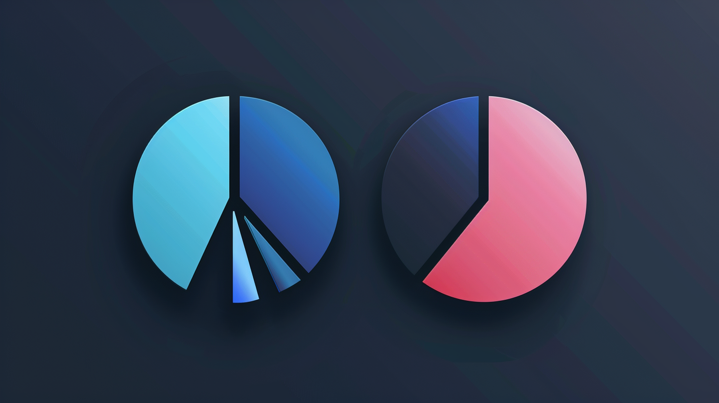 Split-screen data visualization comparing two pie charts: the left shows balanced time distribution across event tasks, while the right reveals the reality that 40-60% of event team hours are consumed by logistics and administrative busywork rather than actual event execution.